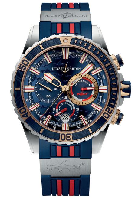 Review Best Ulysse Nardin Diver Chronograph 1505-151LE-3/93-HAMMER/BQ watches sale - Click Image to Close